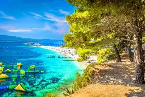 Beach time on brac island