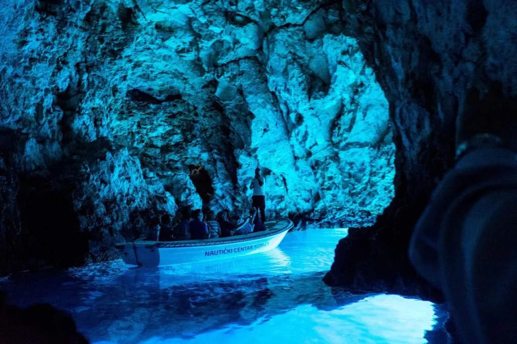 Blue cave