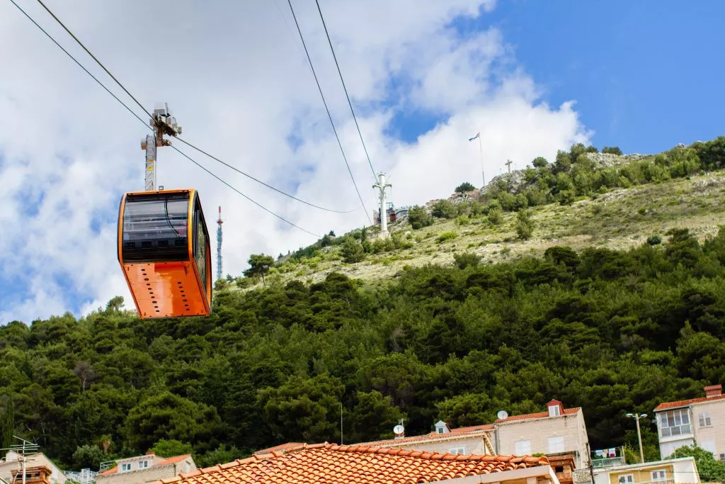 Dubrovnik cable car