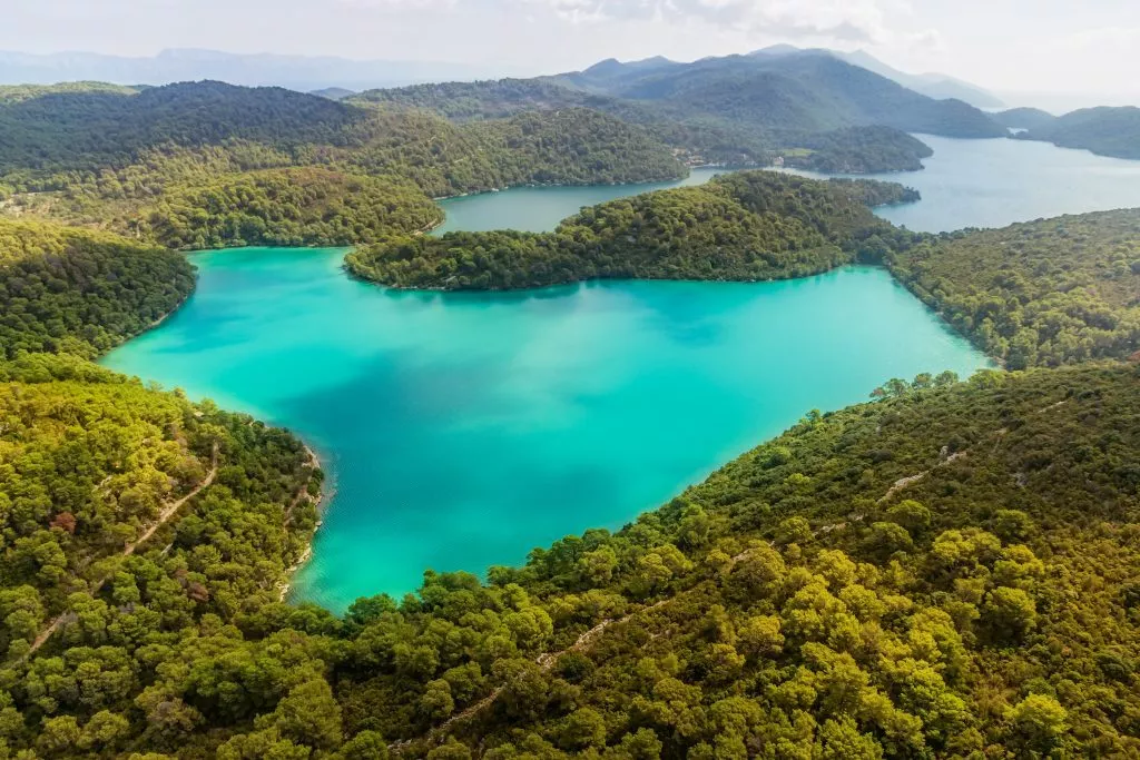 Mljet from above