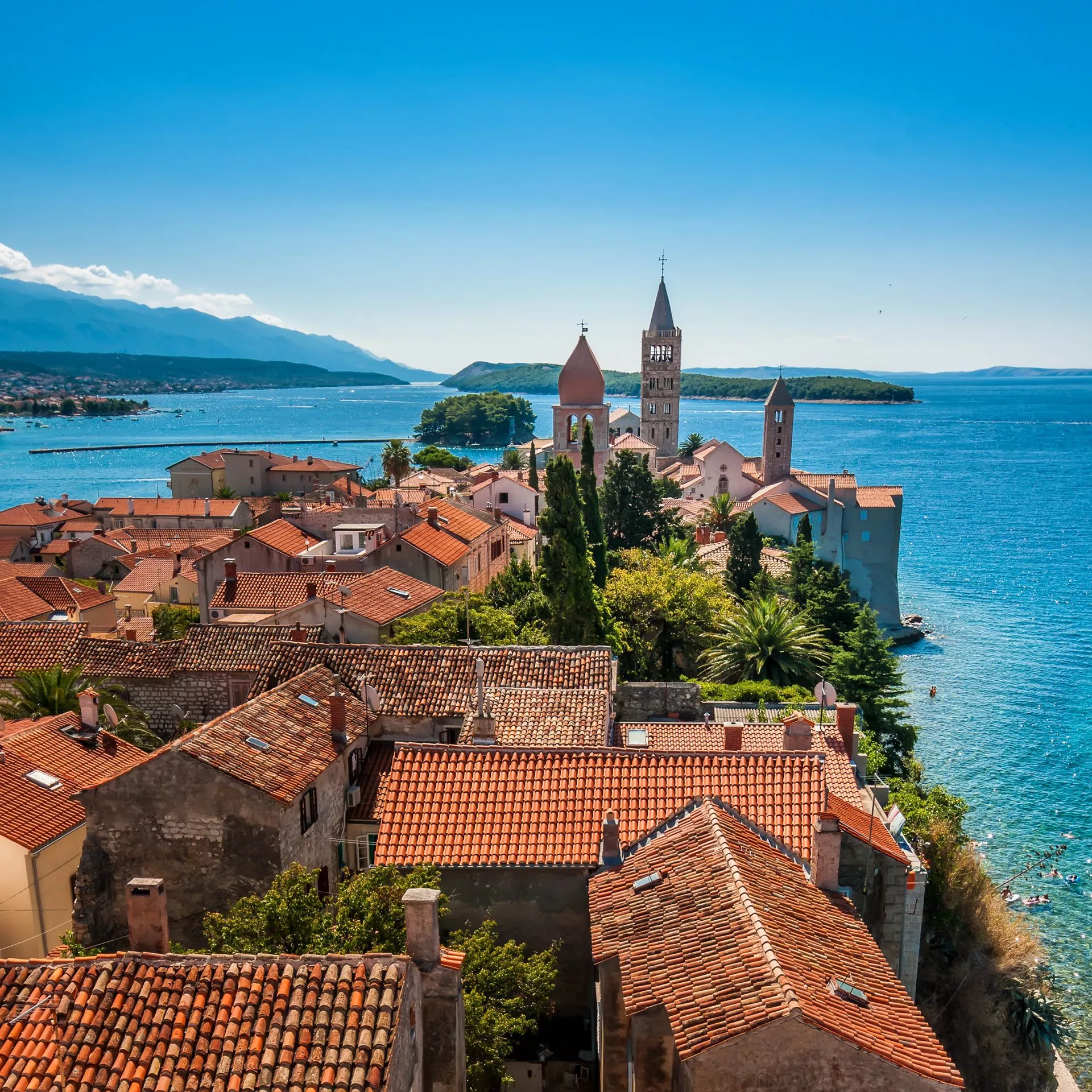 Rab island
