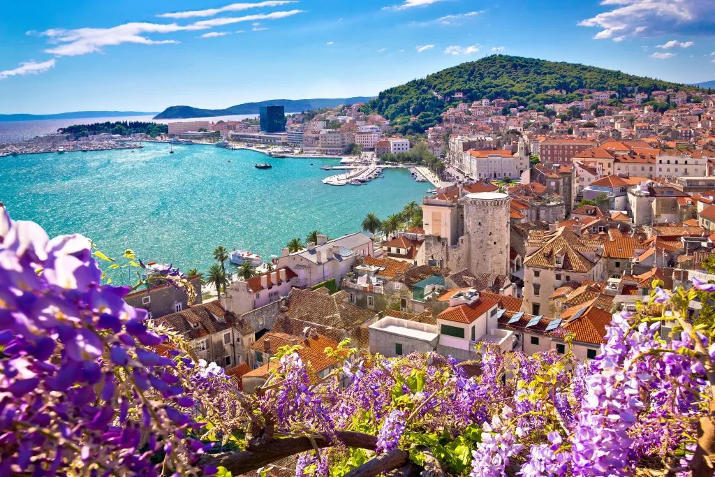 Vue de la ville de Split