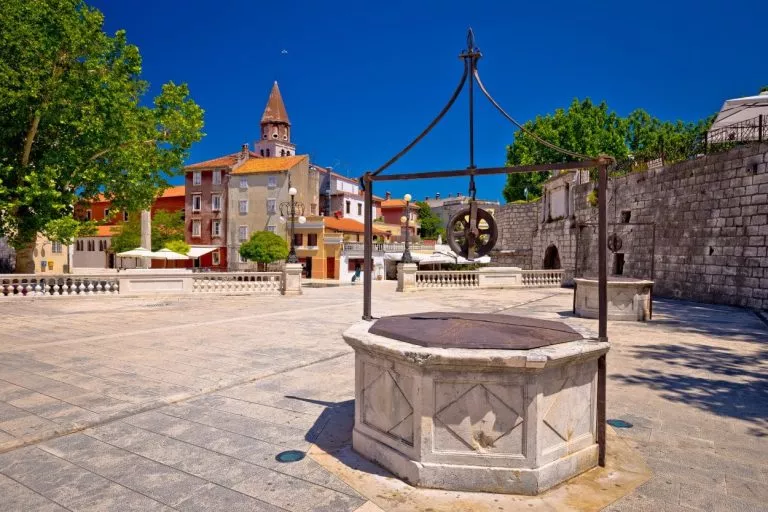 Square in zadar